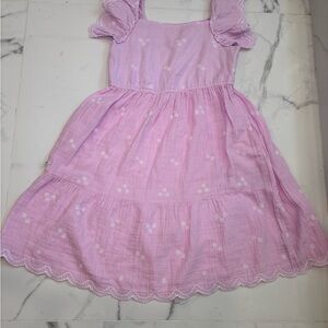 Cat & Jack Lavender Floral Kids Dress